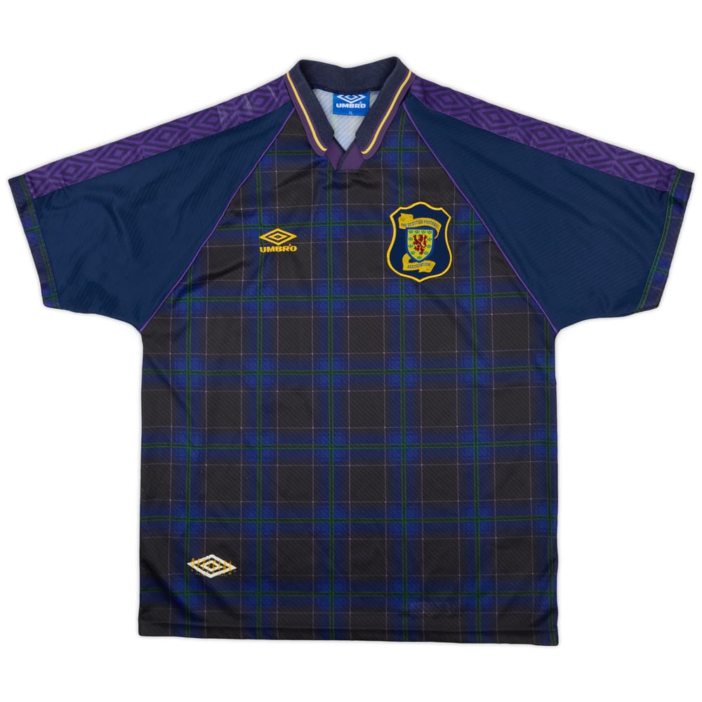 1994-96 Scotland Home Shirt - 8/10 - (XL)