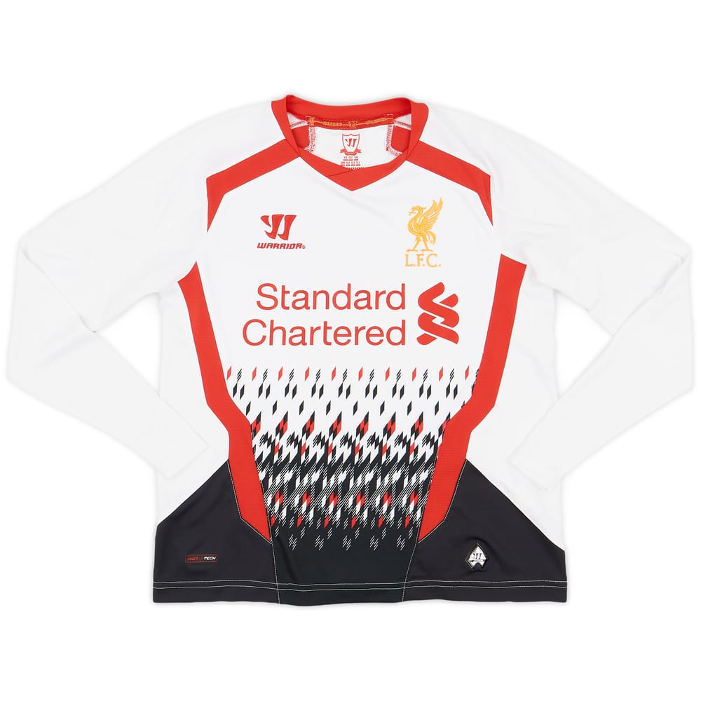 2013-14 Liverpool Away L/S Shirt - 9/10 - (S.Boys)