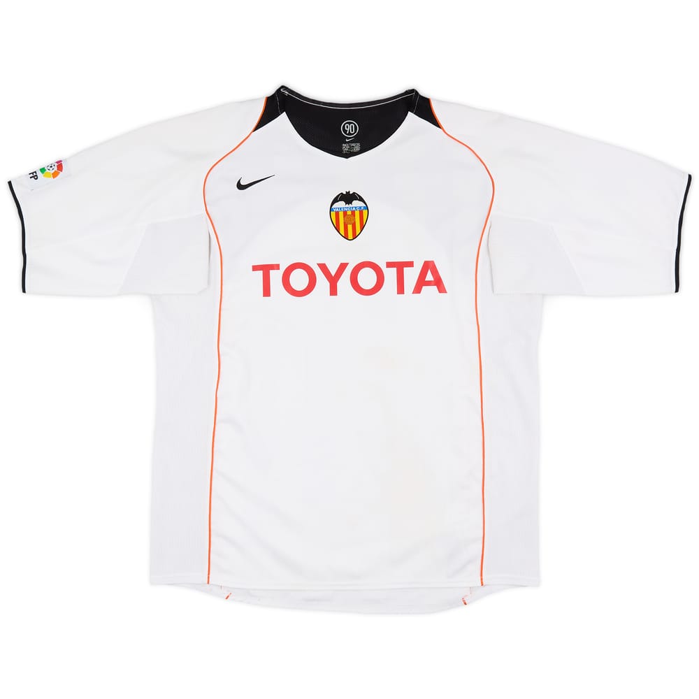 2004-05 Valencia Home Shirt - 8/10 - (XL)
