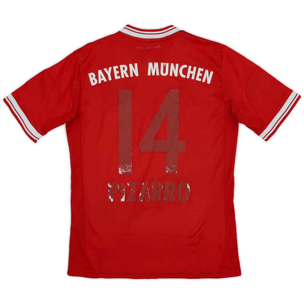 2013-14 Bayern Munich Home Shirt Pizarro #14 - 4/10 - (XL.Boys)
