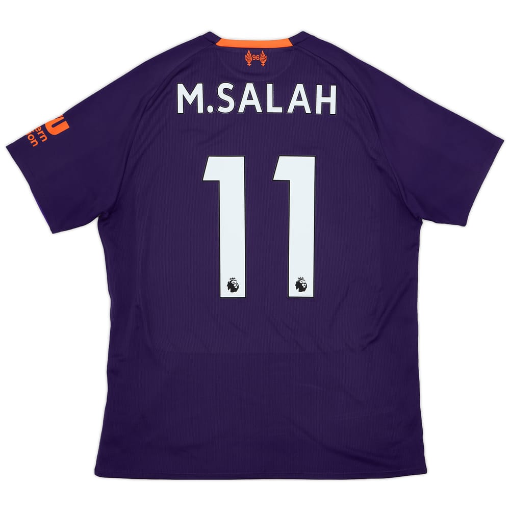 2018-19 Liverpool Away Shirt M. Salah #11 - 7/10 - (M)