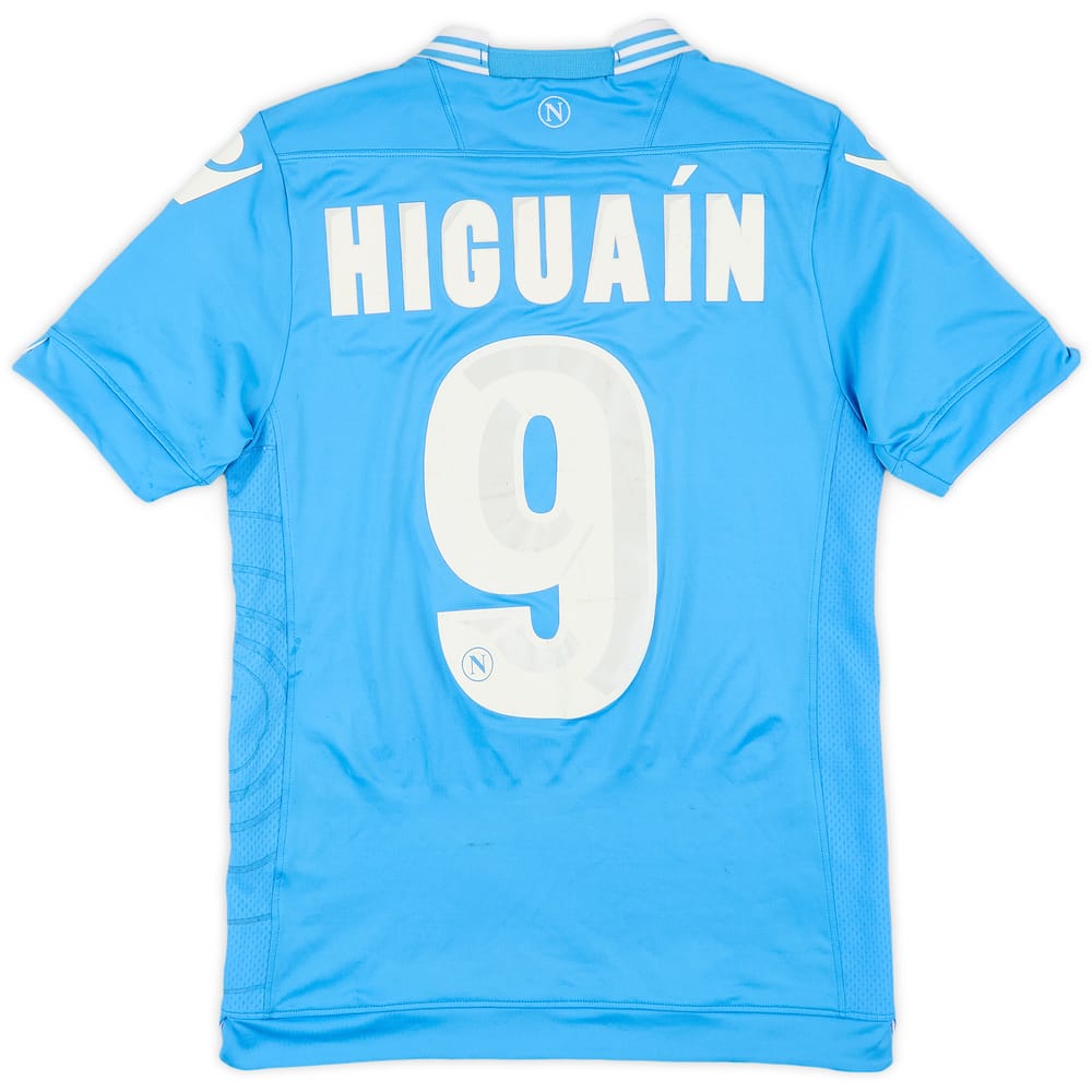 2013-14 Napoli Home Shirt Higuain #9 - 7/10 - (S)