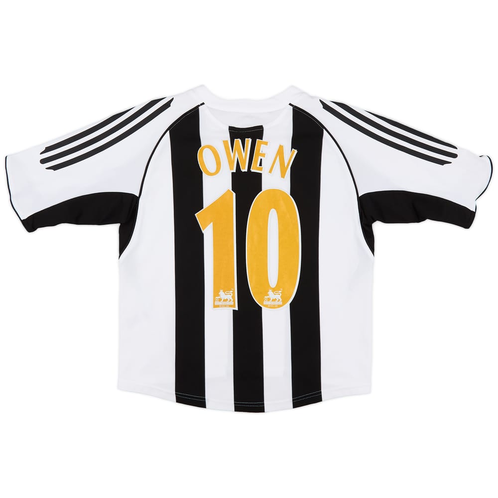 2005-07 Newcastle Home Shirt Owen #10 - 9/10 - (M.Boys)