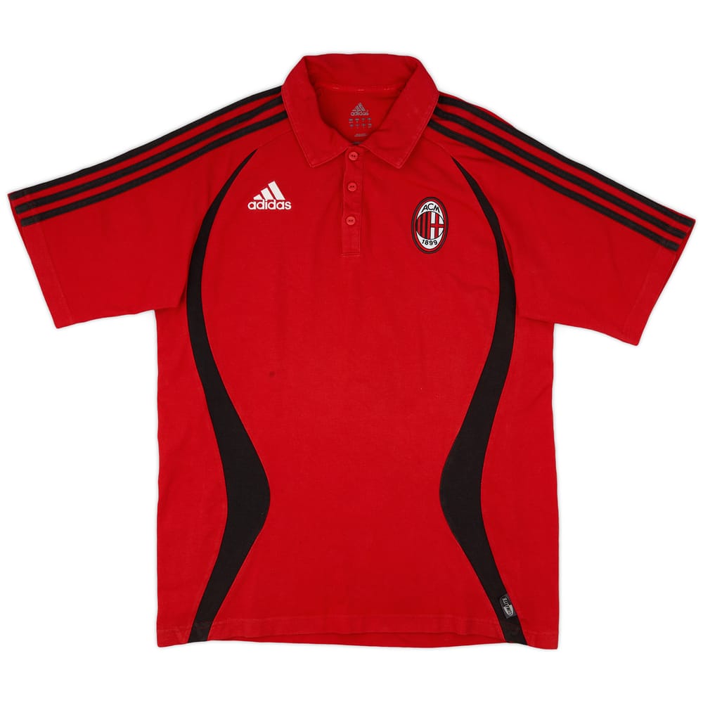 2006-07 AC Milan adidas Polo Shirt - 6/10 - (M/L)