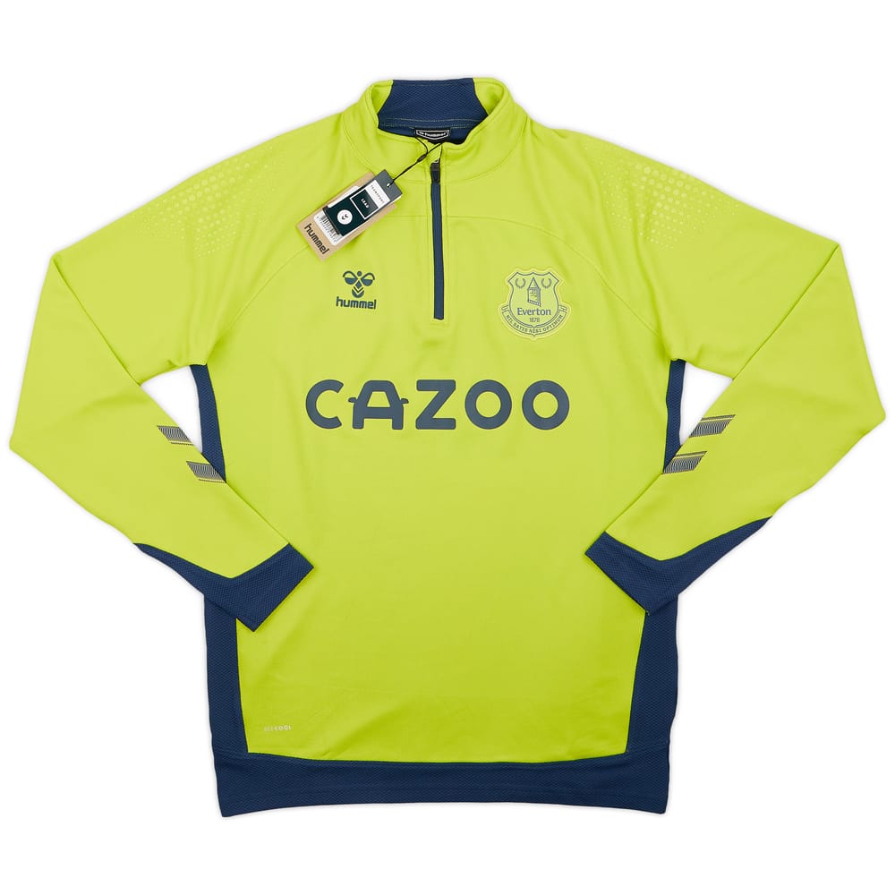 2020-21 Everton Hummel 1/4 Zip Drill Top (M)