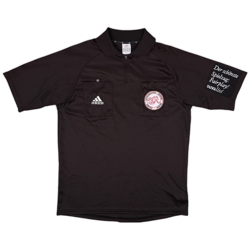 2002-03 Switzerland adidas Referee Shirt - 9/10 - (M)