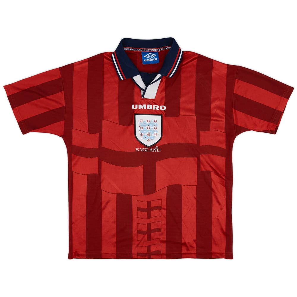 1997-99 England Away Shirt - 5/10 - (Y)