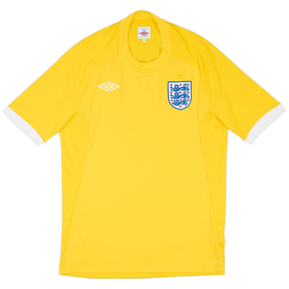 2010-11 England GK S/S Shirt - 8/10 - (M)