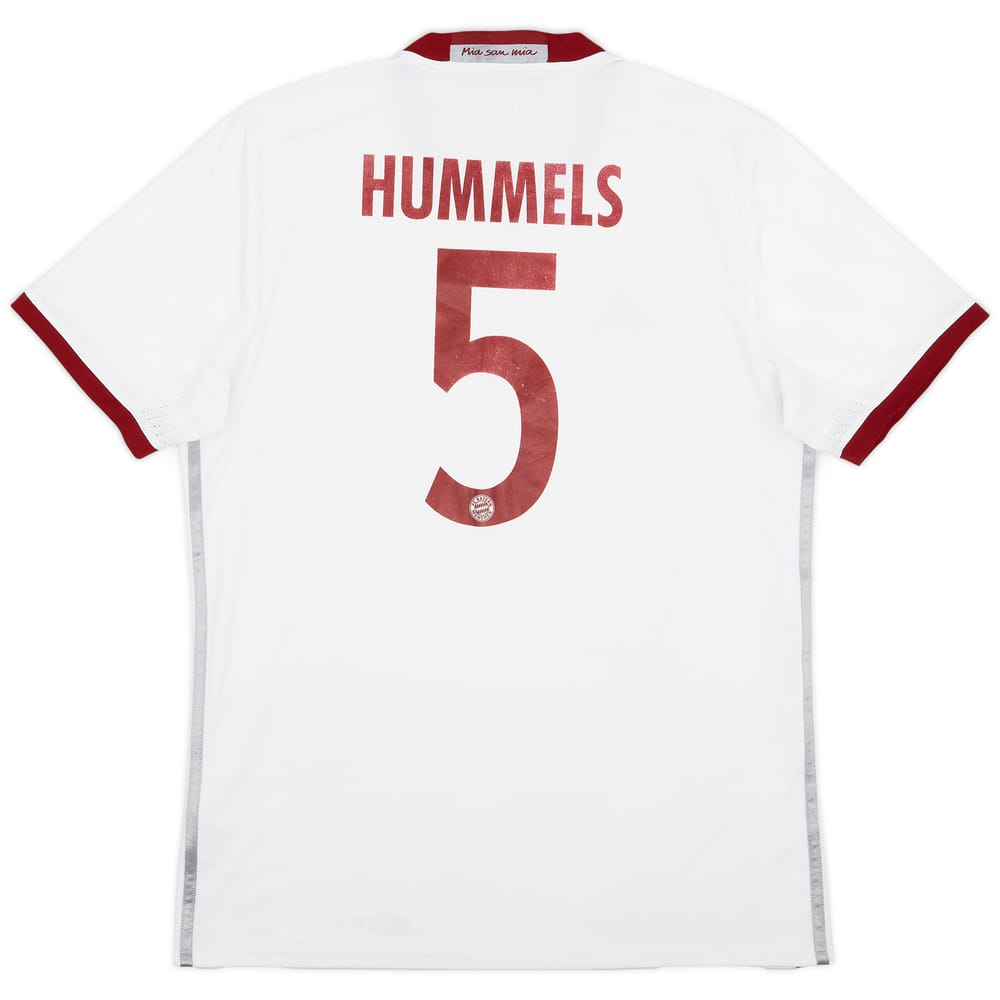 2016-17 Bayern Munich Third Shirt Hummels #5 - 5/10 - (L)