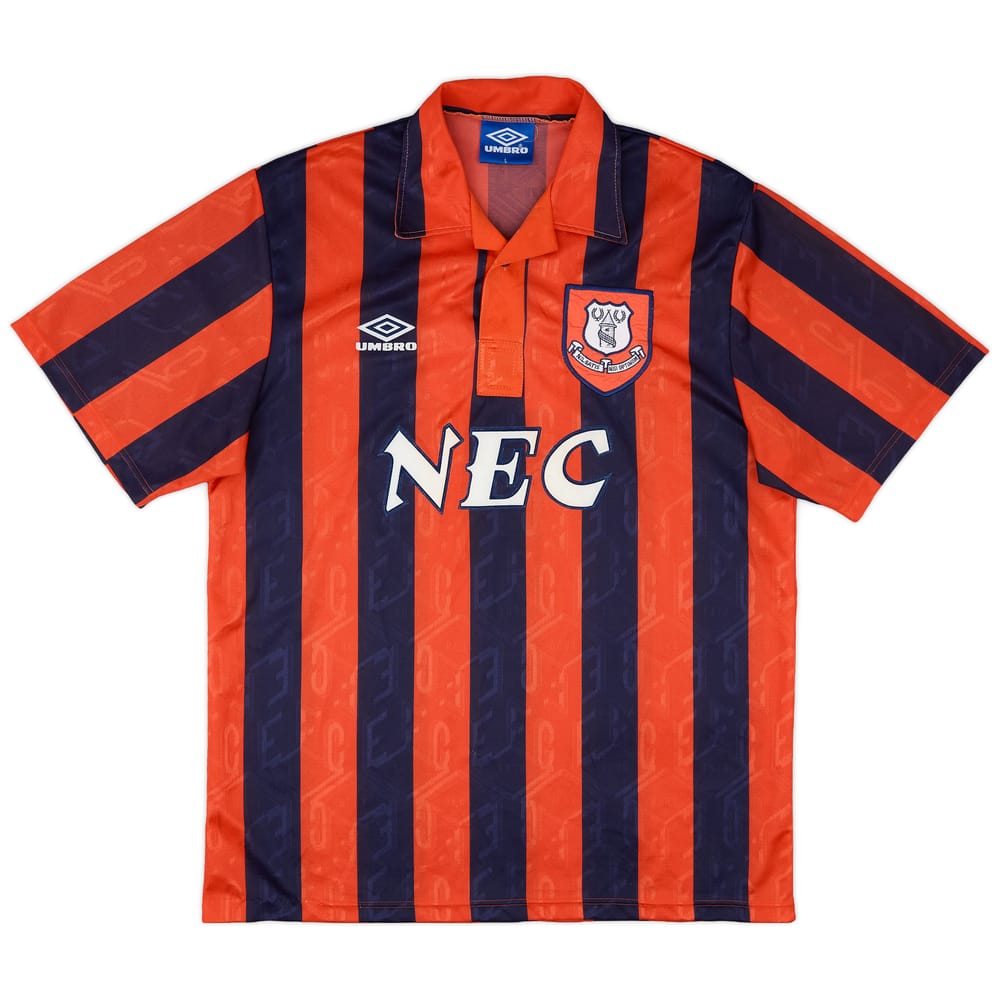1992-94 Everton Away Shirt - 9/10 - (L)