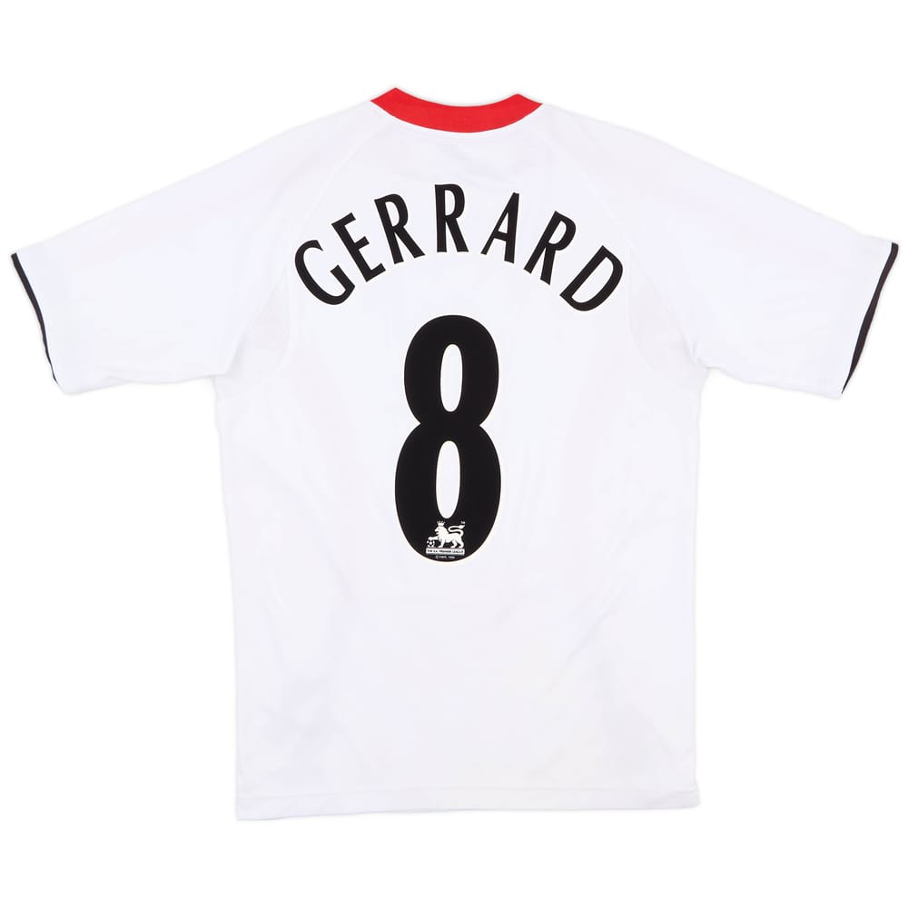 2005-06 Liverpool Away Shirt Gerrard #8 - 5/10 - (S)