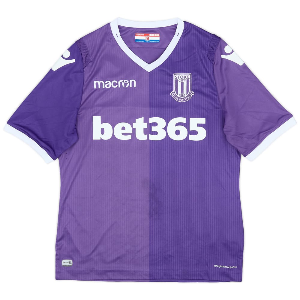 2018-19 Stoke City Away Shirt - 9/10 - (Women's S)