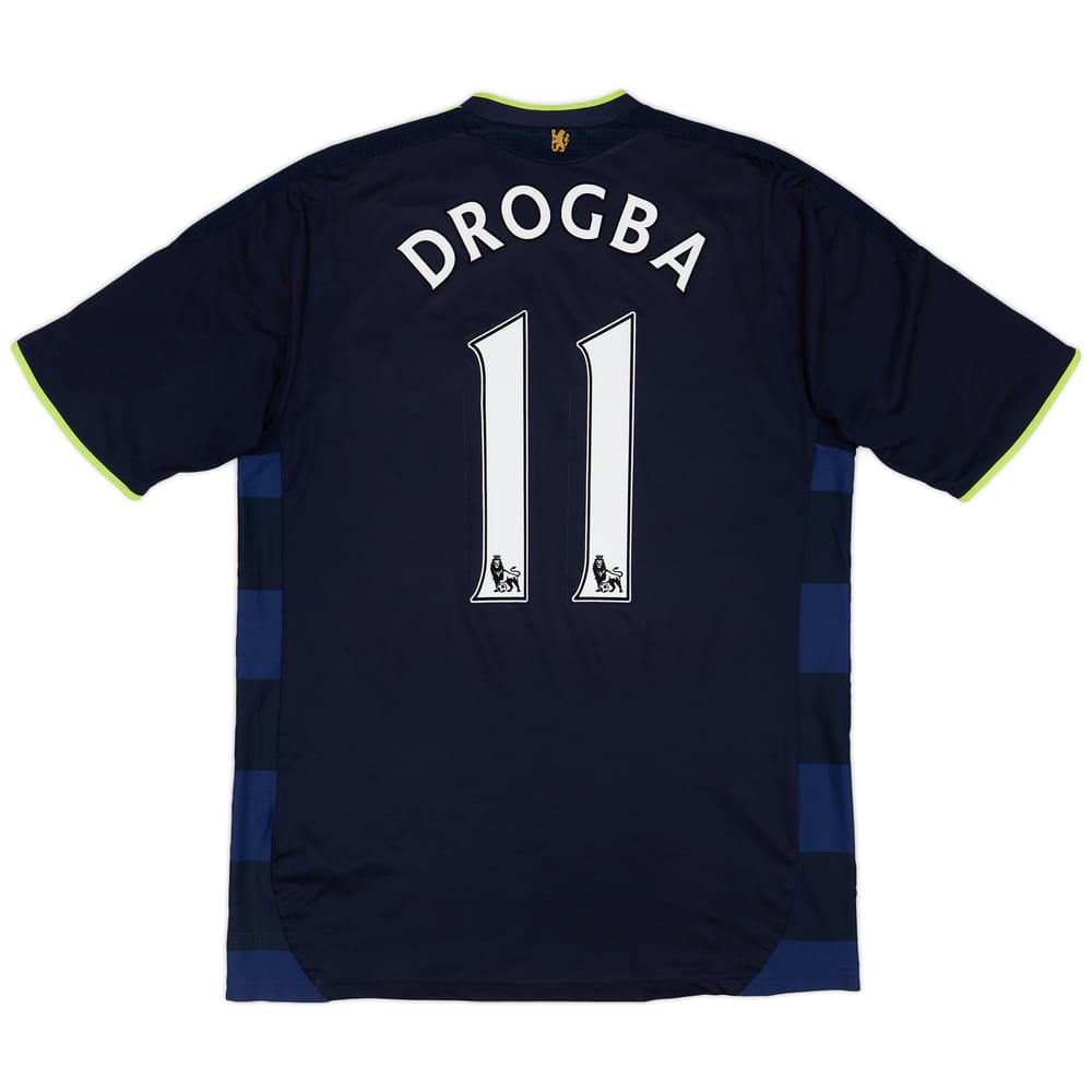 2009-10 Chelsea Away Shirt Drogba #11 - 5/10 - (L)