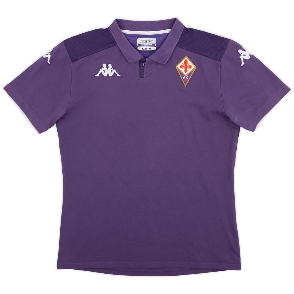 2020-21 Fiorentina Kappa Polo Shirt - 9/10 - (M)