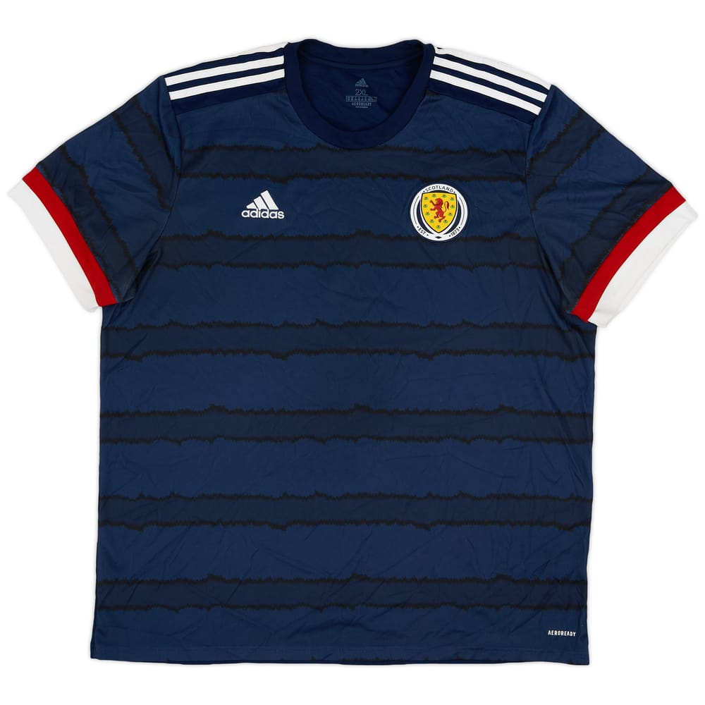 2020-22 Scotland Home Shirt - 8/10 - (XXL)