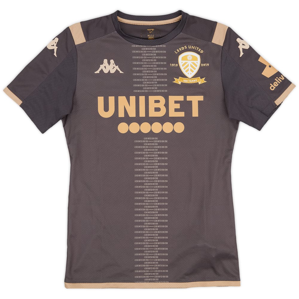 2019-20 Leeds United Kappa Centenary Training Shirt - 8/10 - (S)