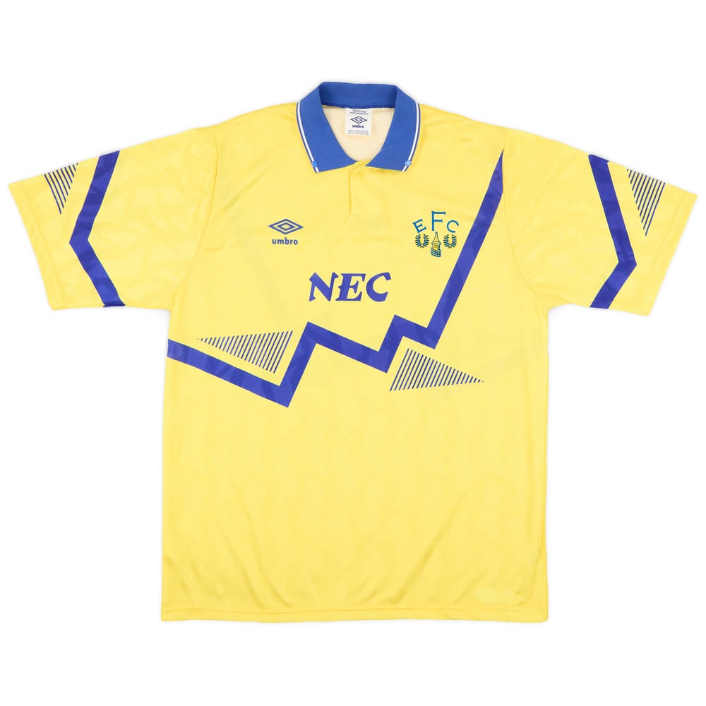 1990-92 Everton Away Shirt - 10/10 - (L)