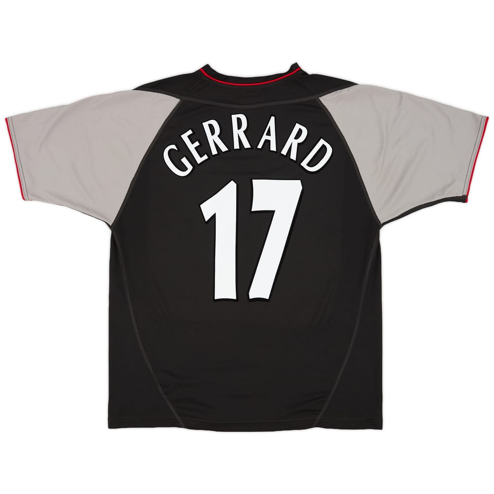 2002-04 Liverpool Away Shirt Gerrard #17 - 6/10 - (L)