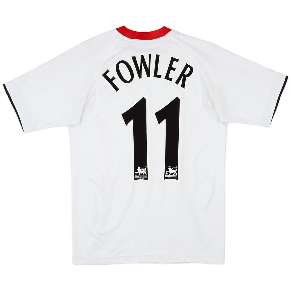 2005-06 Liverpool Away Shirt Fowler #11 - 5/10 - (S)