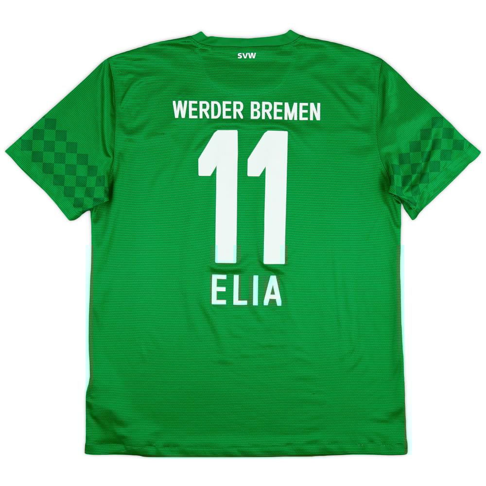 2011-12 Werder Bremen Home Shirt Elia #11 - 7/10 - (L)