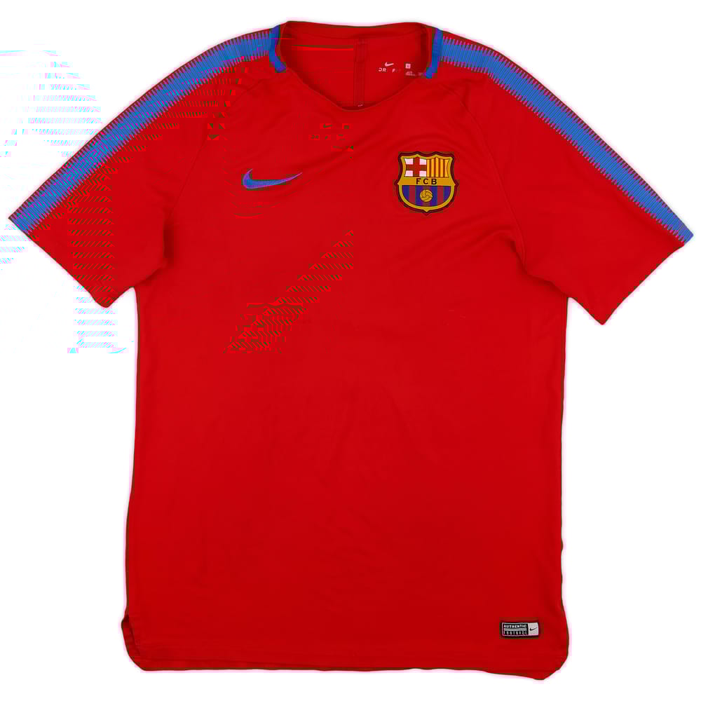 2017-18 Barcelona Nike Training Shirt - 6/10 - (L)