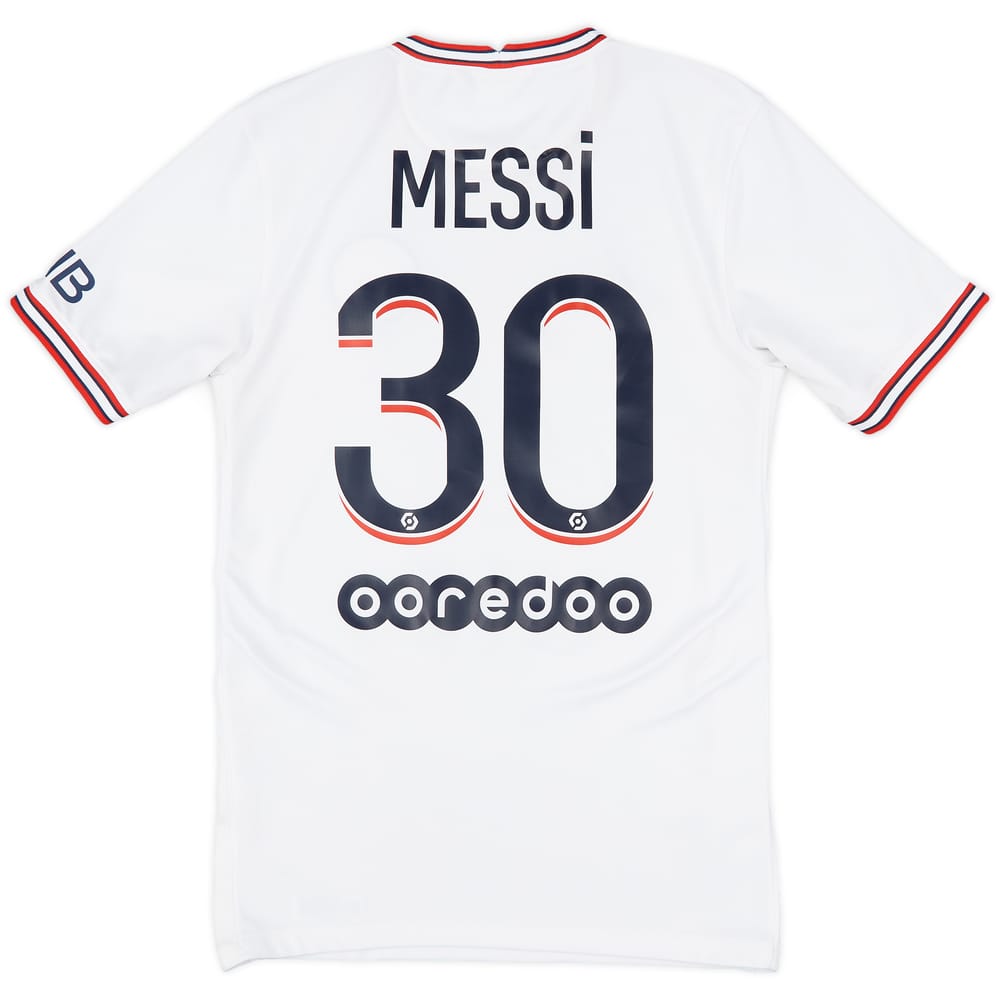 2021-22 Paris Saint-Germain Fourth Shirt Messi #30 - 8/10 - (XS)