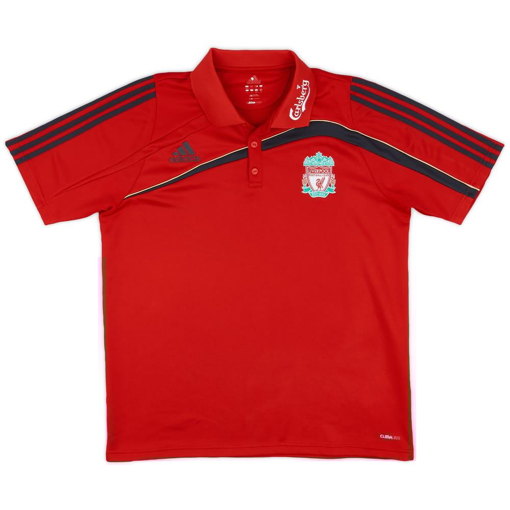 2009-10 Liverpool adidas Polo Shirt - 8/10 - (L/XL)