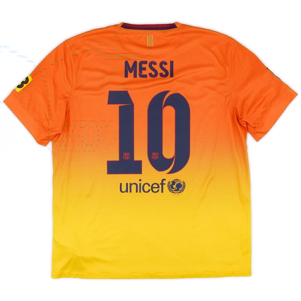 2012-13 Barcelona Away Shirt Messi #10 - 6/10 - (XL)