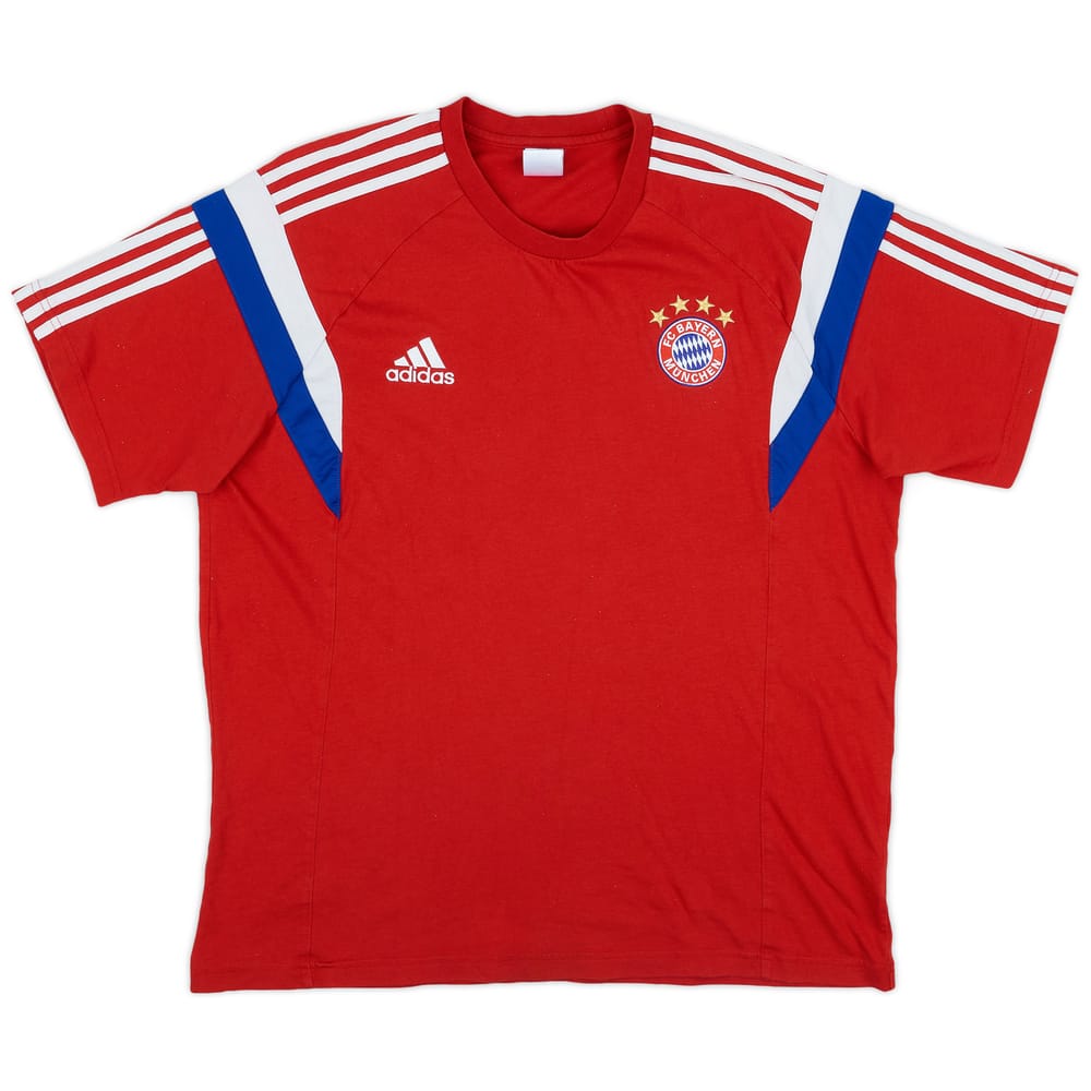 2013-14 Bayern Munich adidas Cotton Tee - 8/10 - (XL)