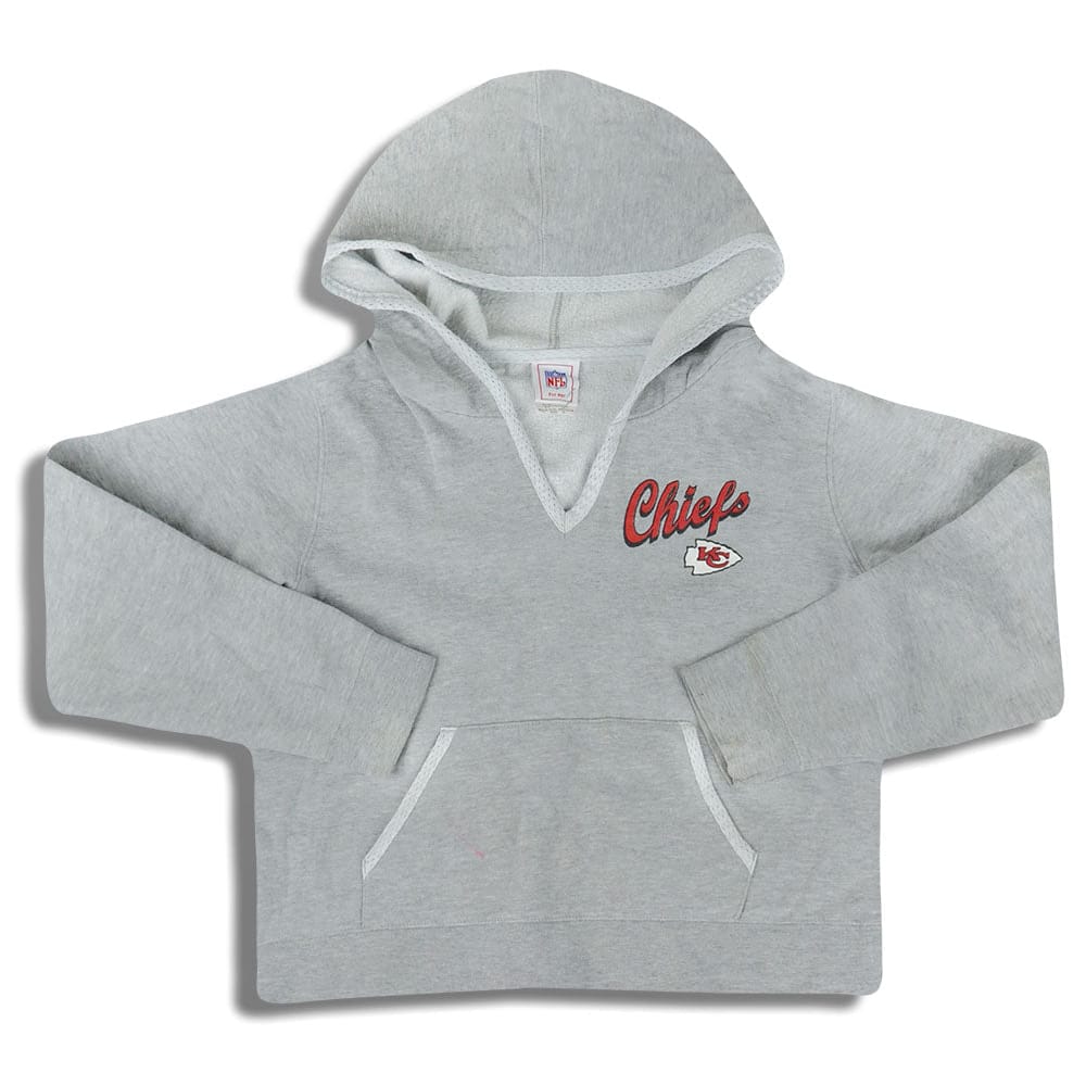 2000s Kansas City Chiefs Hooded Sweat Top Womens (S)