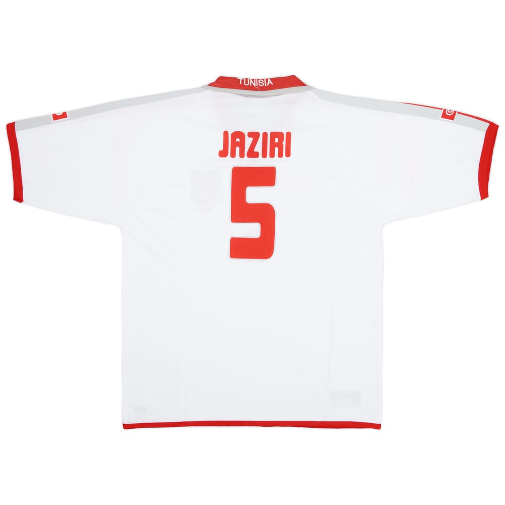 2004 Tunisia Home Shirt Jaziri #5 (XL)