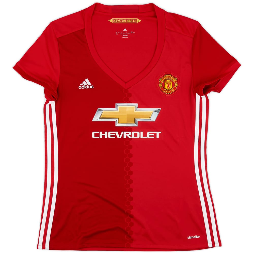 2016-17 Manchester United Home Shirt - 8/10 - (Women's L)