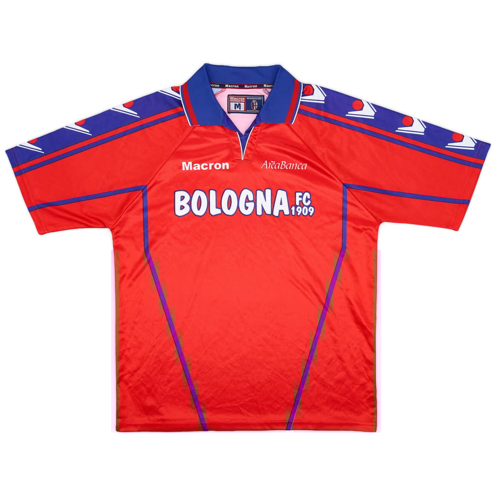 2002-03 Bologna Macron Training Shirt - 9/10 - (M)