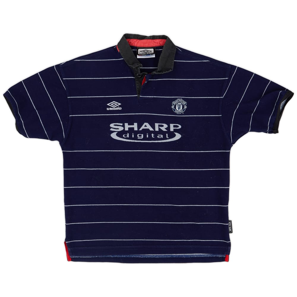 1999-00 Manchester United Away Shirt - 7/10 - (L.Boys)