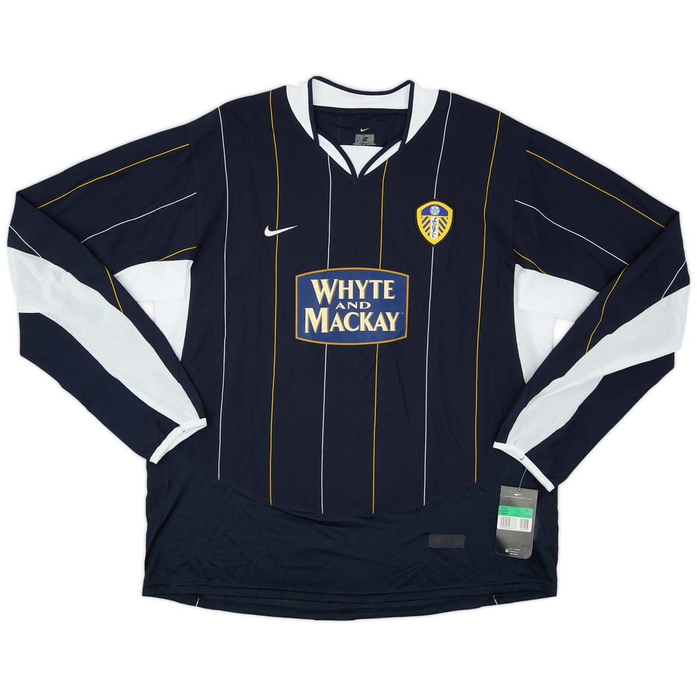 2003-04 Leeds United Player Issue Away L/S Shirt (XL)
