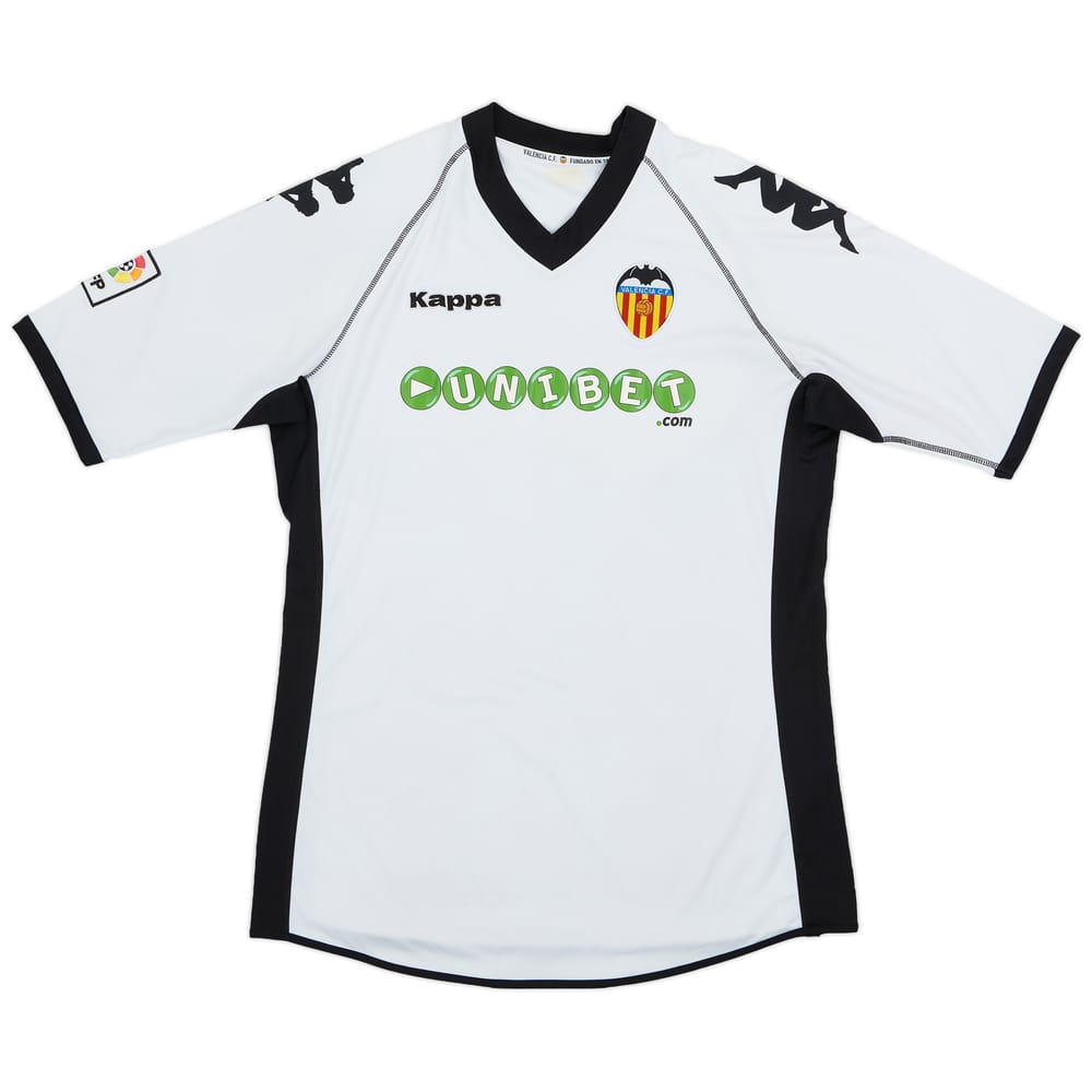 2010-11 Valencia Home Shirt - 8/10 - (L)