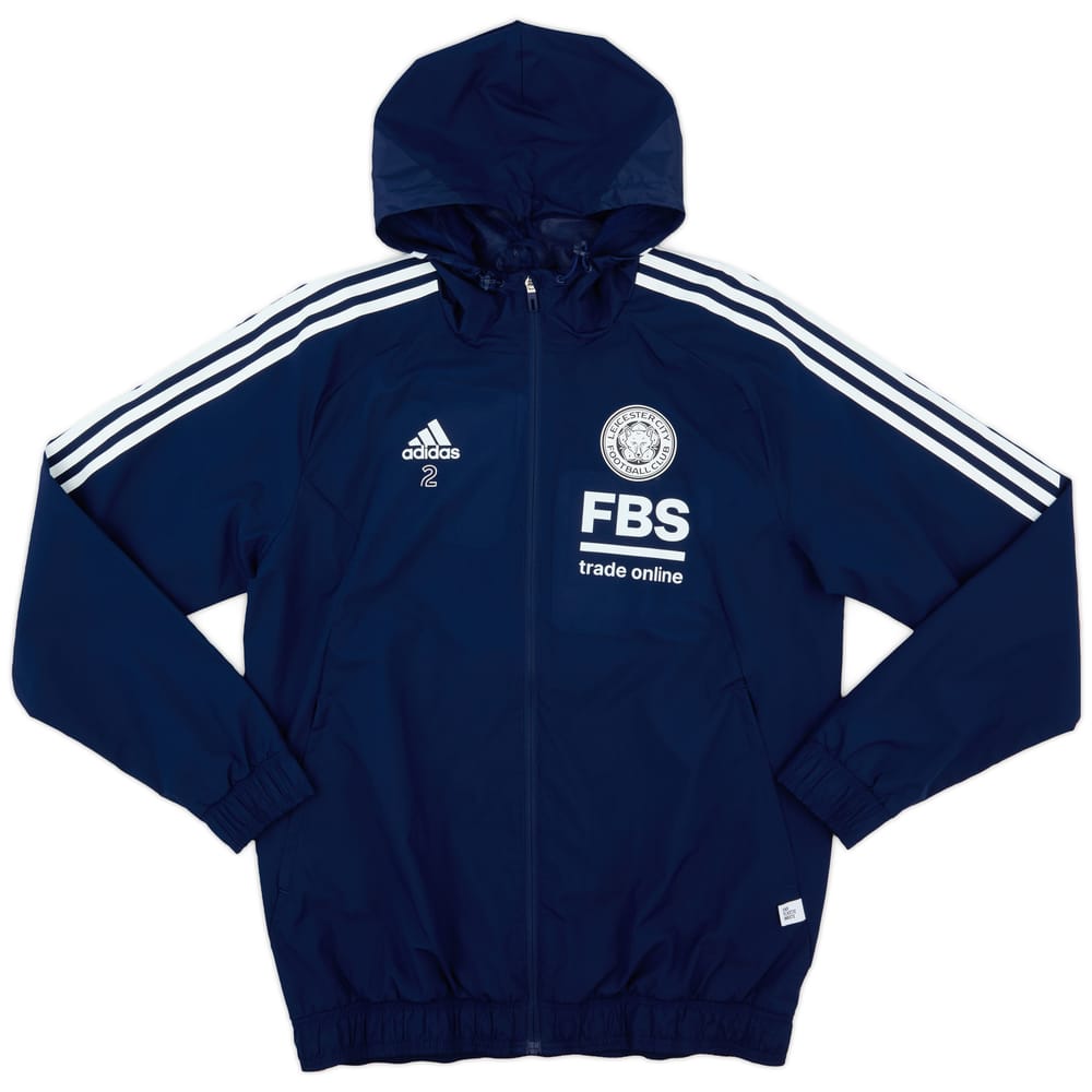 2023-24 Leicester Player Issue Rain Jacket # - 7/10 - (M)