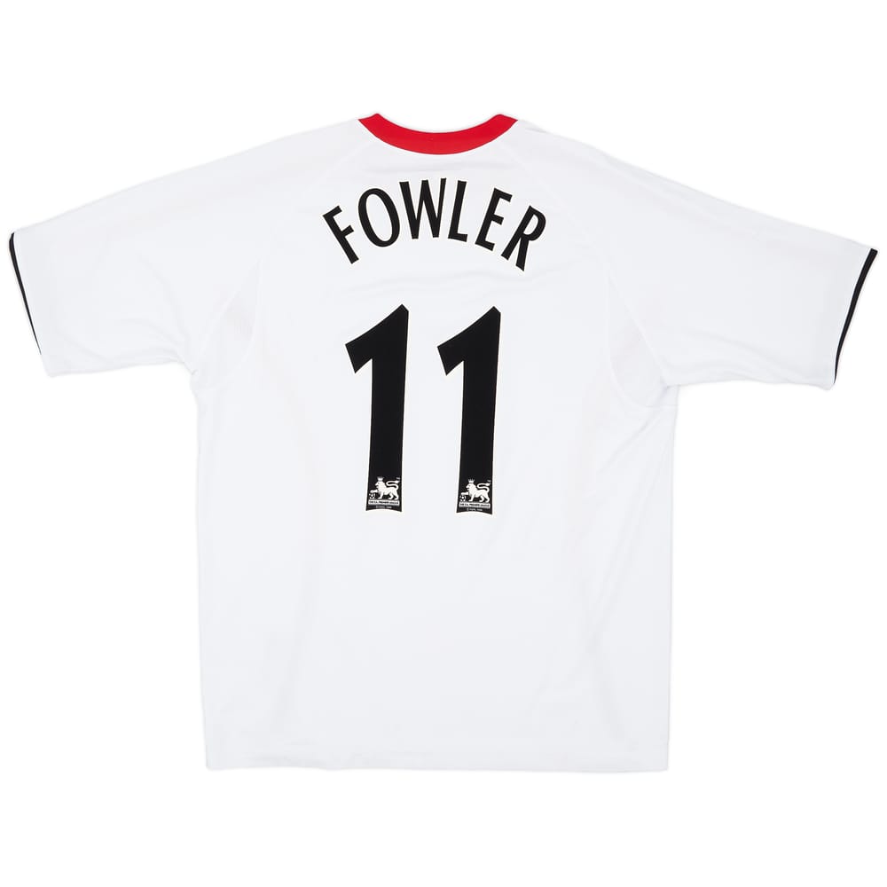 2005-06 Liverpool Away Shirt Fowler #11 - 8/10 - (L)