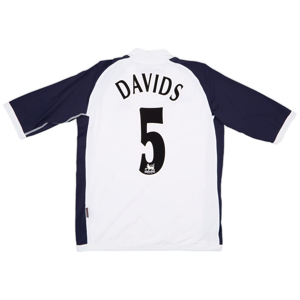 2005-06 Tottenham Home Shirt Davids #5 - 5/10 - (XXL)