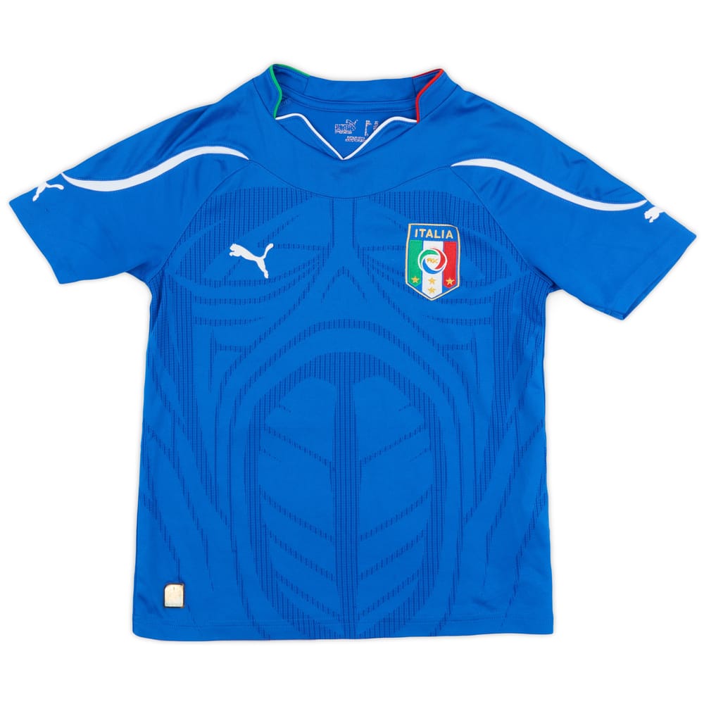 2010-12 Italy Home Shirt - 8/10 - (S.Boys)