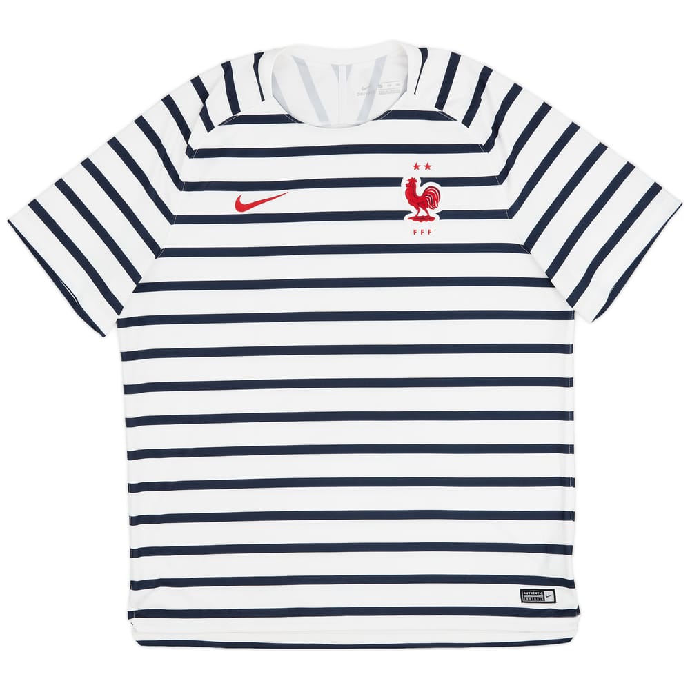 2018-19 France Nike Training Shirt - 9/10 - (XXL)