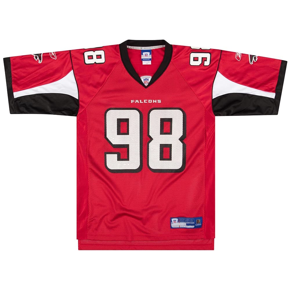 2007 Atlanta Falcons Anderson #98 Reebok On Field Jersey (Home) M