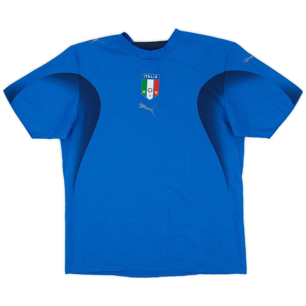 2006 Italy Home Shirt - 4/10 - (L)