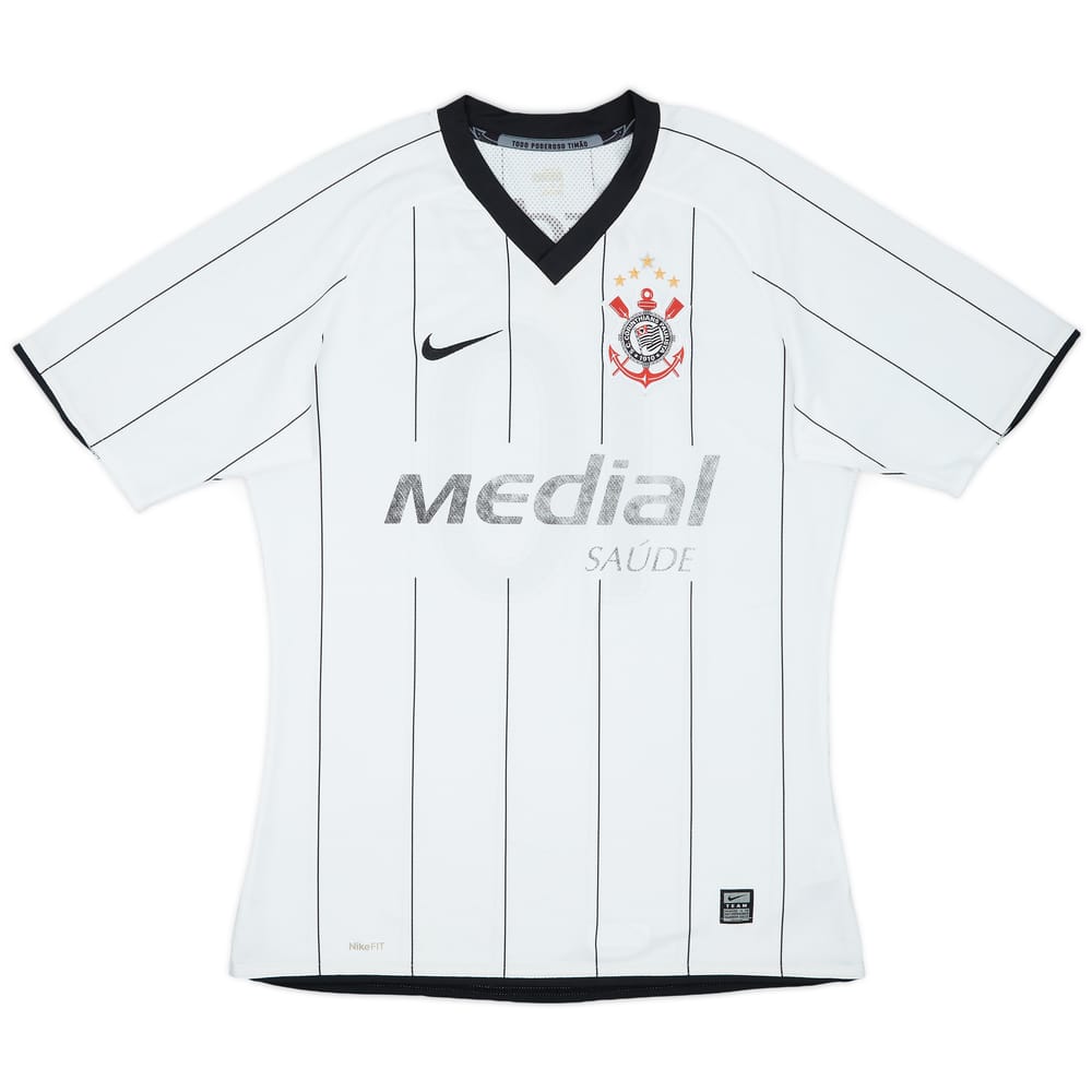 2008 Corinthians Home Shirt #10 - 5/10 - (L)