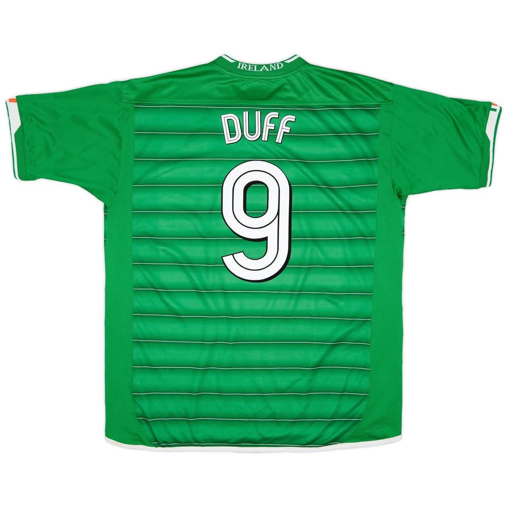 2003-04 Ireland Home Shirt Duff #9 - 8/10 - (XXL)