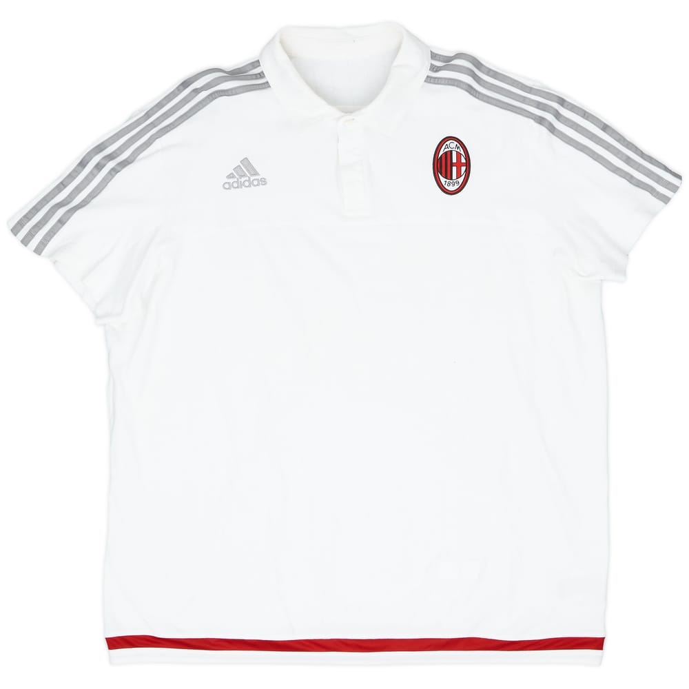 2015-16 AC Milan adidas Polo Shirt - 8/10 - (XXL)