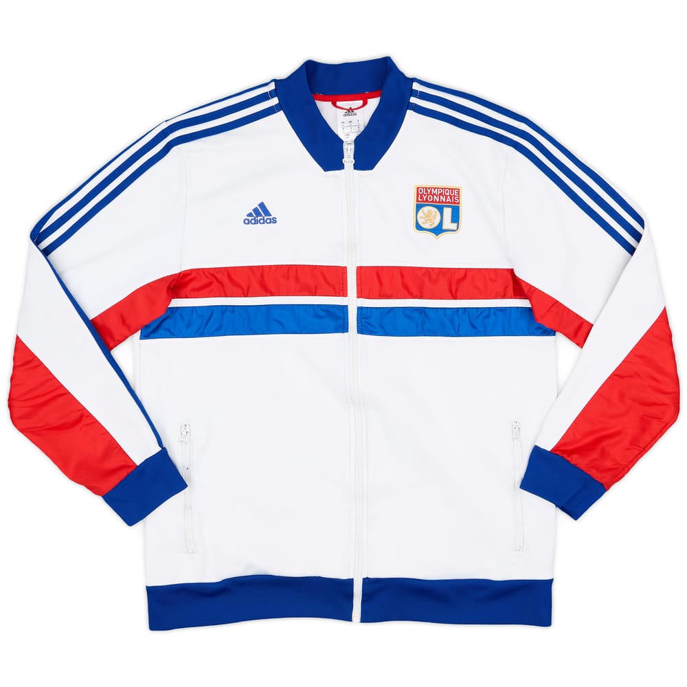 2013-14 Lyon Adidas Rain Jacket - 7/10 - (L)
