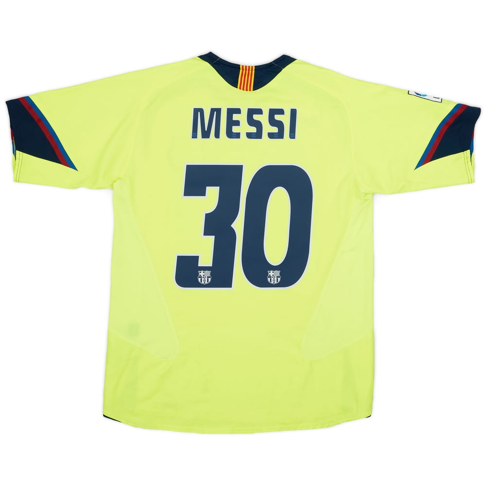 2005-06 Barcelona Away Shirt Messi #30 - 7/10 - (M)