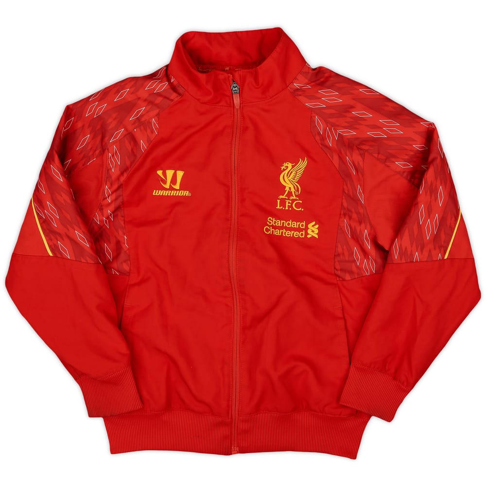 2013-14 Liverpool Warrior Track Jacket - 9/10 - (L.Boys)