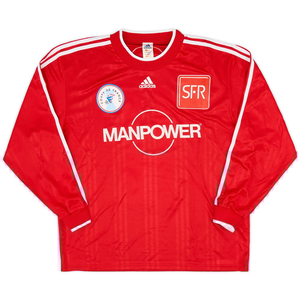 2001-02 Coupe de France adidas Template L/S Shirt #11 - 8/10 - (XL)